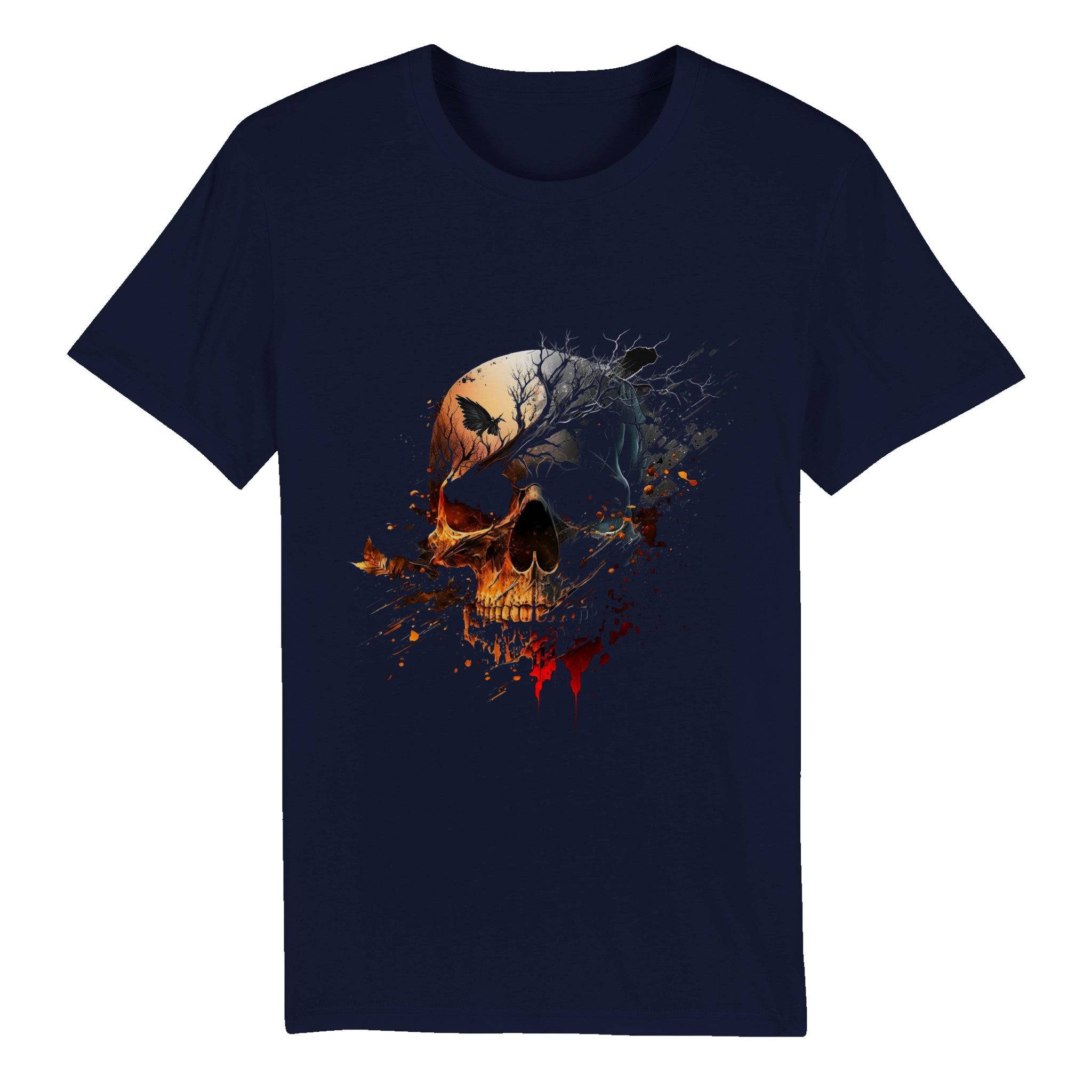 100% Organic Unisex T-shirt/Skull