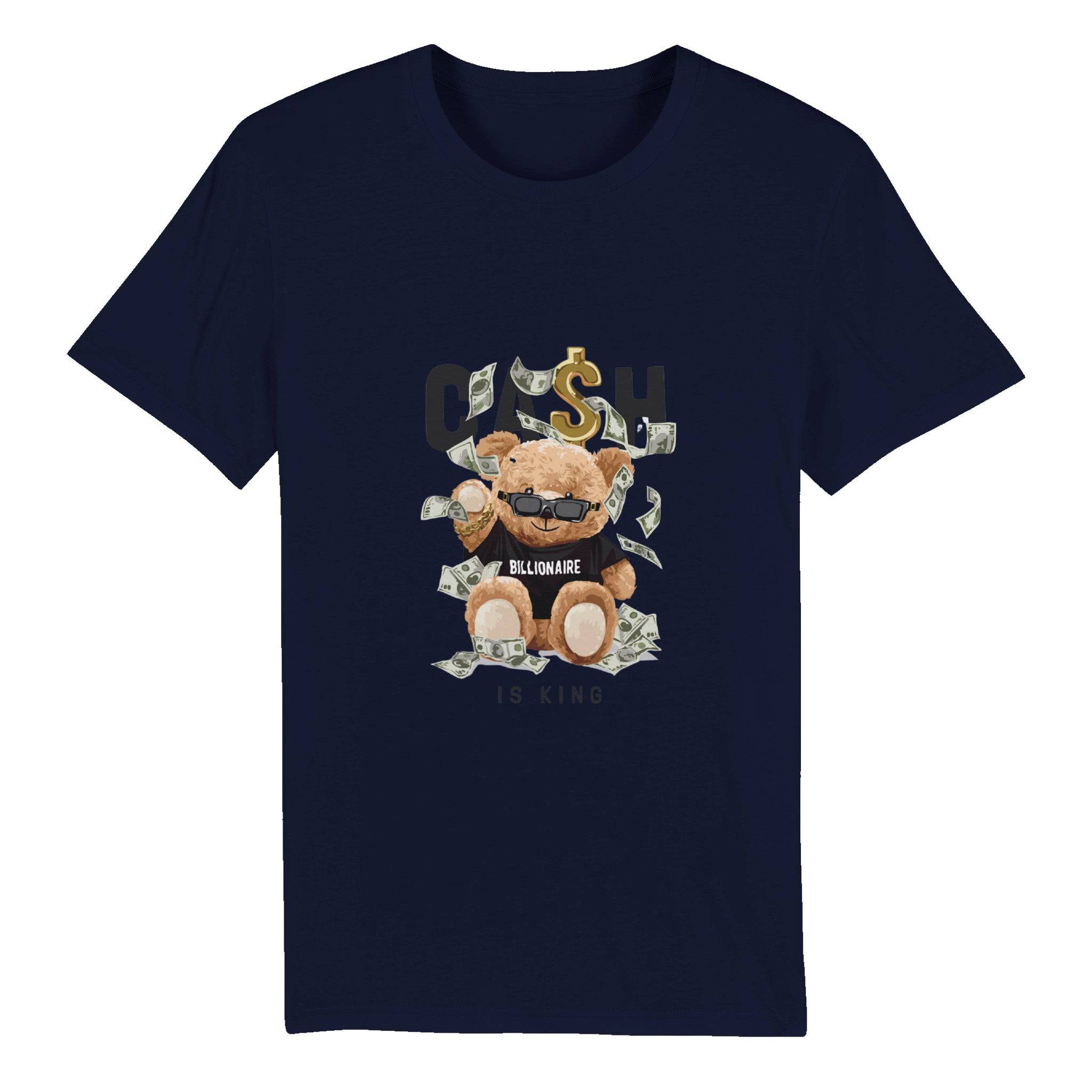 100% Organic Unisex T-shirt/Teddy-Bear-Billioner