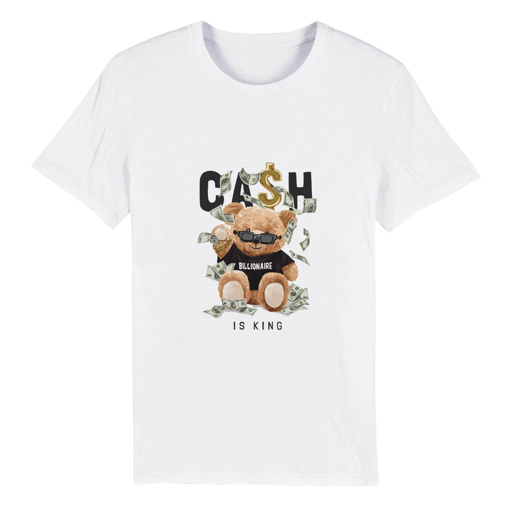 100% Organic Unisex T-shirt/Teddy-Bear-Billioner