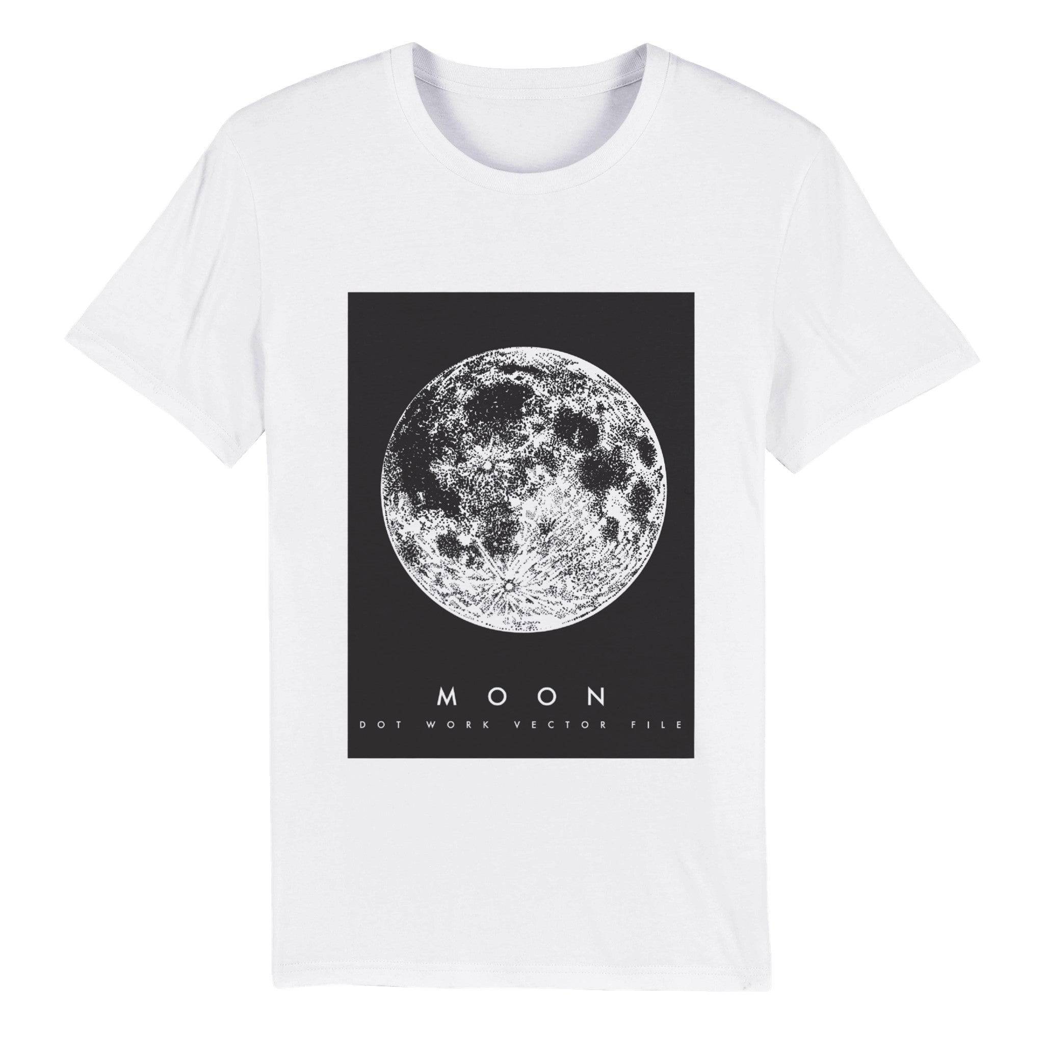 100% Organic Unisex T-shirt/The-Moon