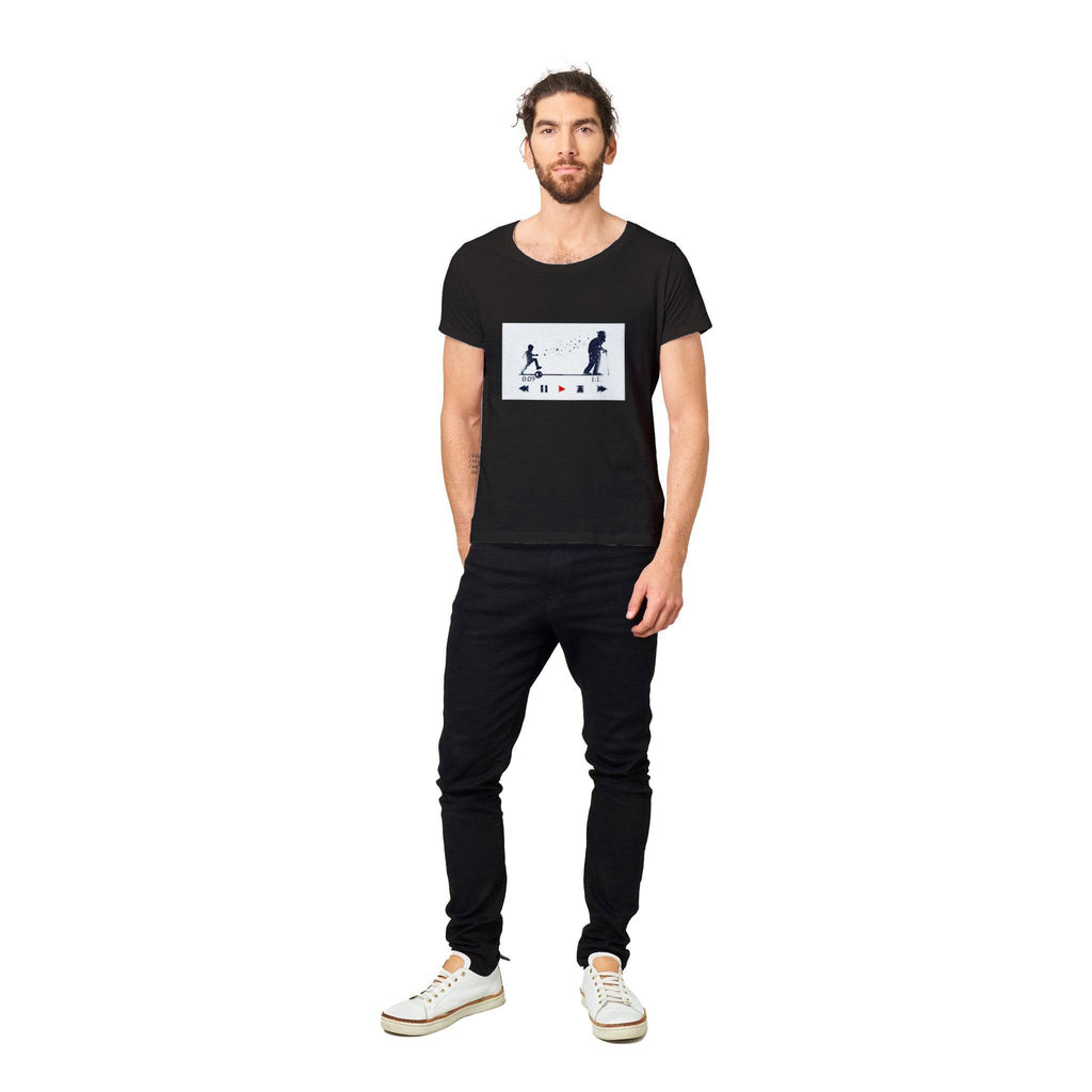 100% Organic Unisex T-shirt/Time-Pass
