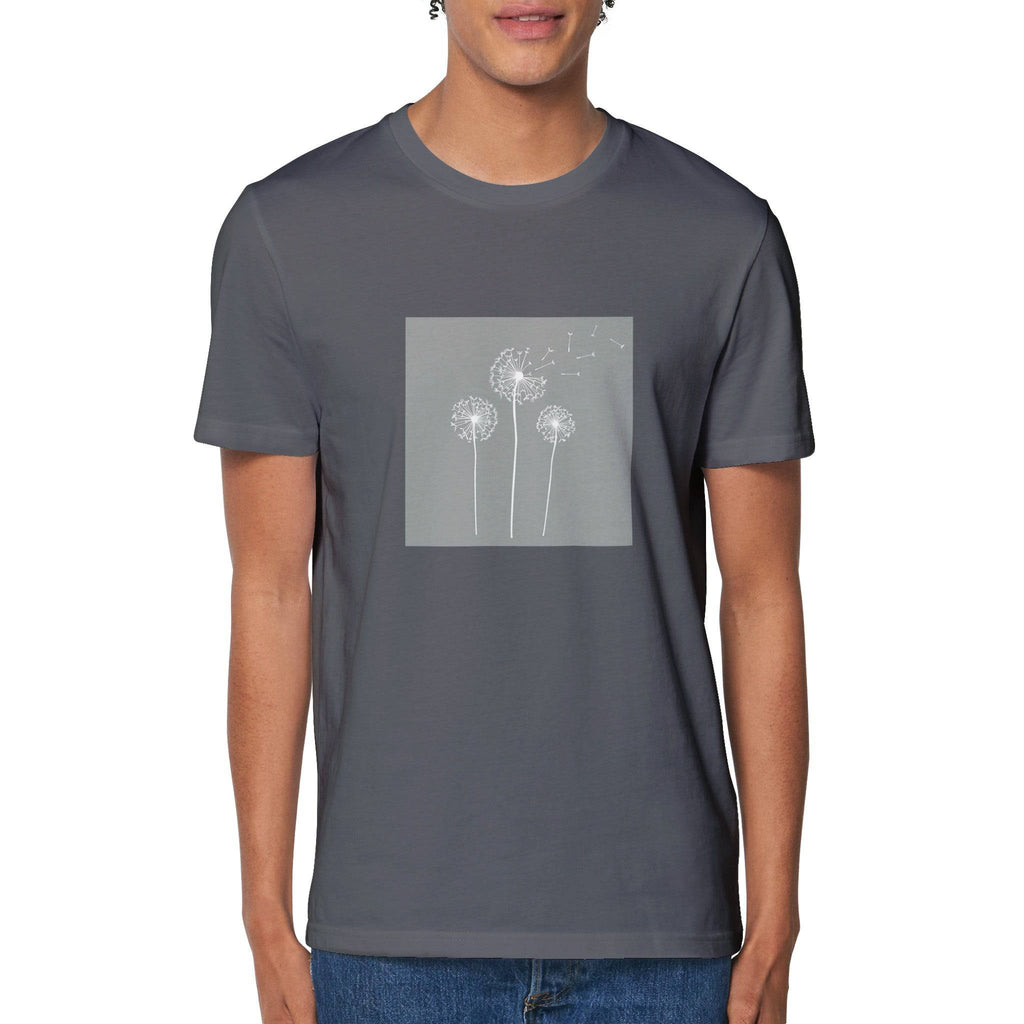 100% Organic Unisex T-shirt/Wind-Flowers