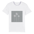 100% Organic Unisex T-shirt/Wind-Flowers