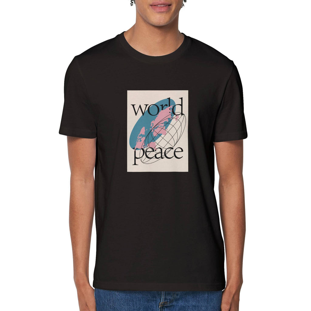 100% Organic Unisex T-shirt/World-Peace