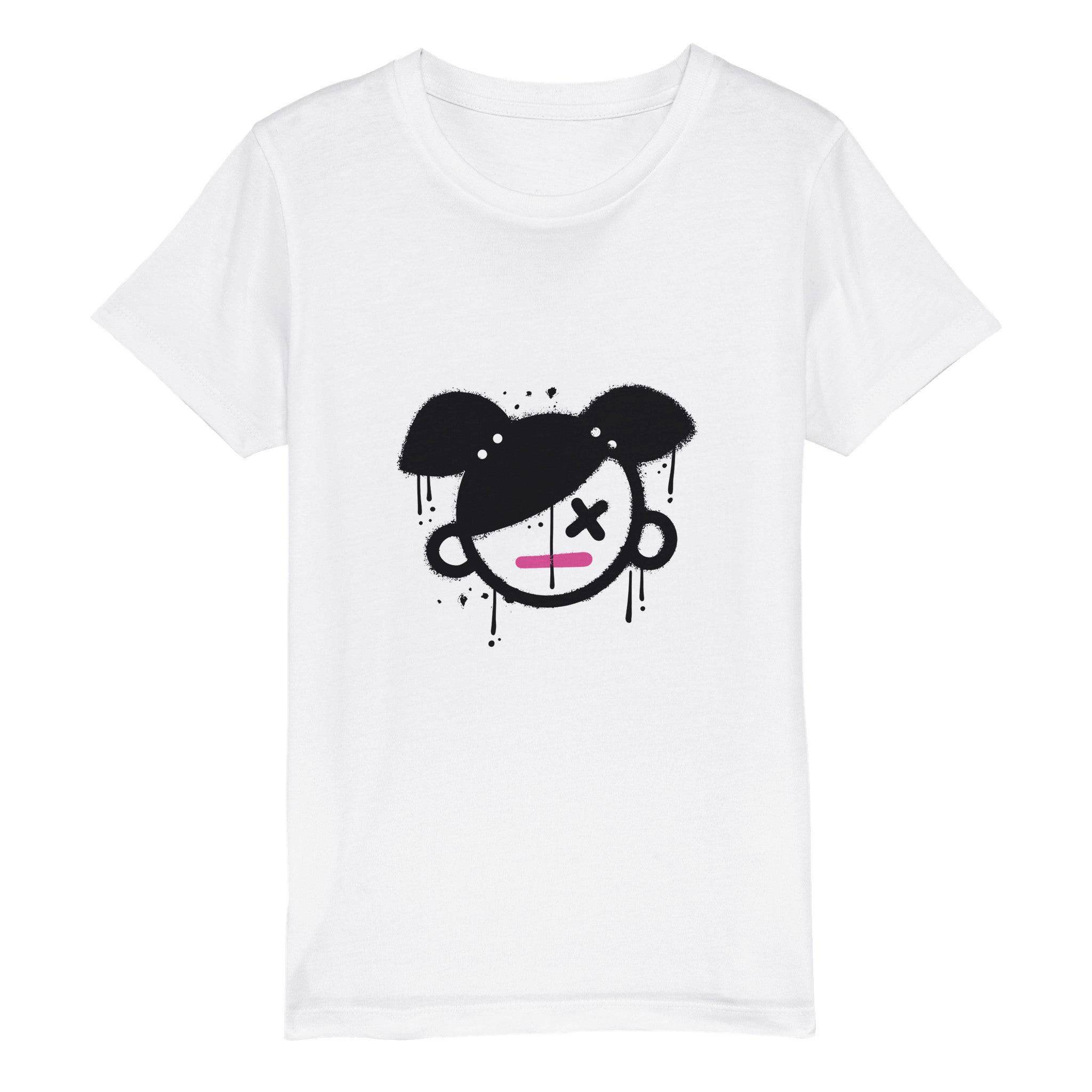 Organic Kids Crewneck T-shirt/Girly