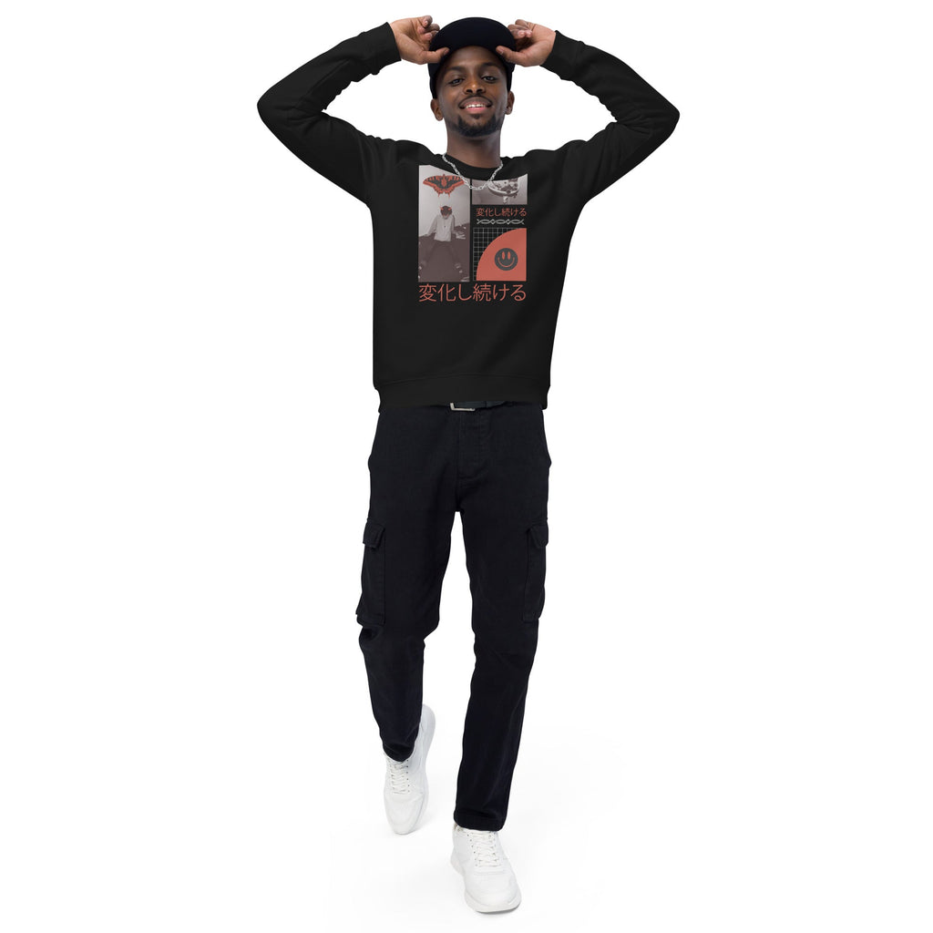Unisex organic sweatshirt/Anime-1