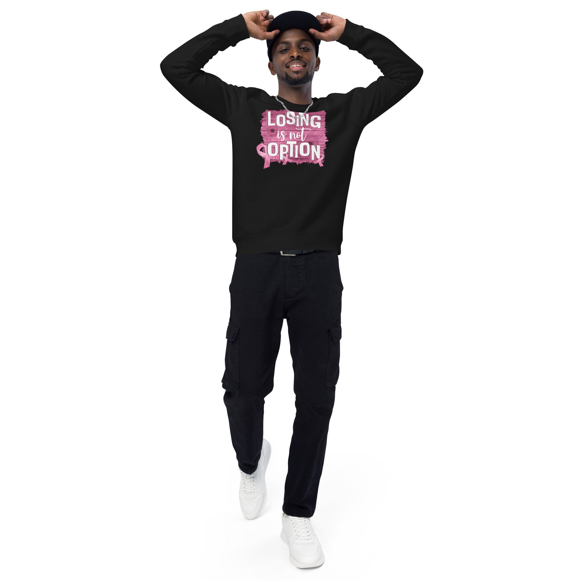 Unisex Organic Sweatshirt/Losing-Is-Not-An-Option