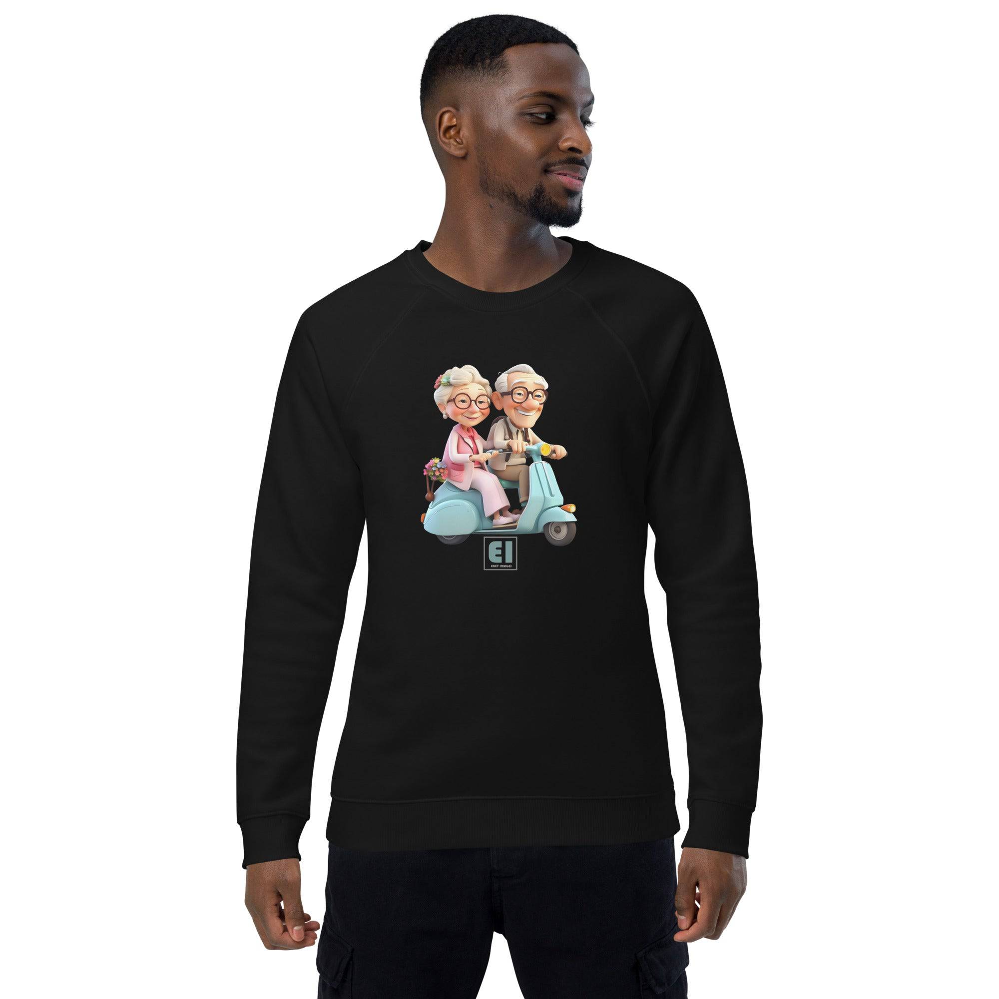 Unisex organic sweatshirt/Grandparents-Singing