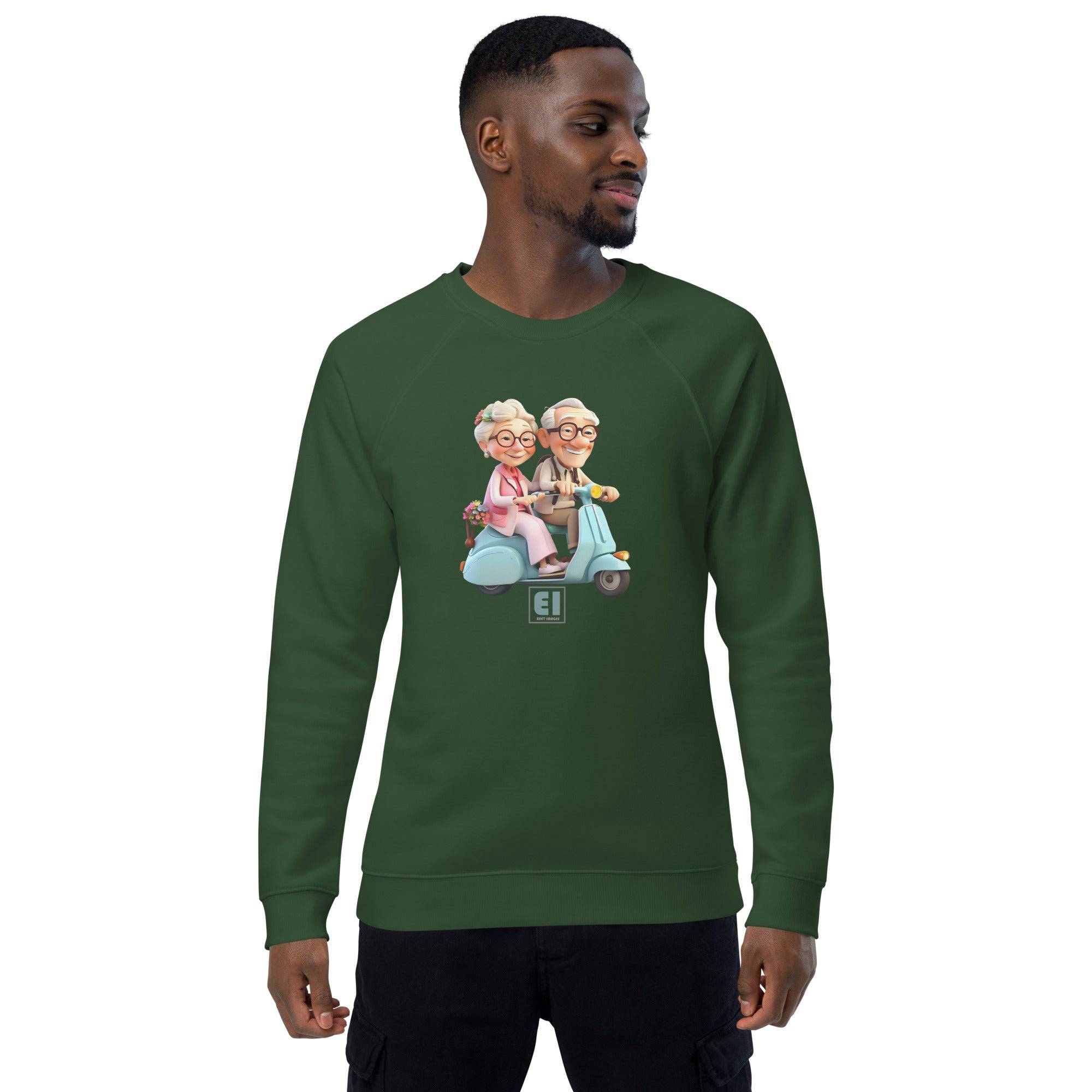 Unisex organic sweatshirt/Grandparents-Singing