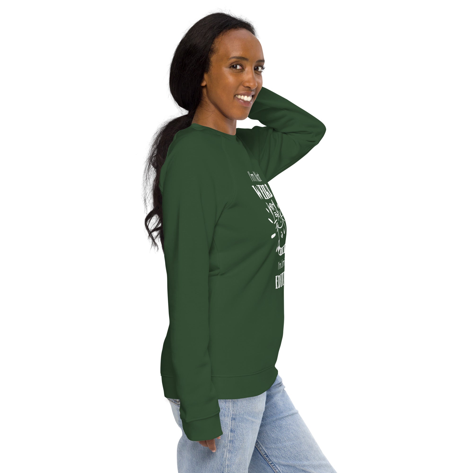 Unisex Organic Sweatshirt/I-Am-Not-Weird