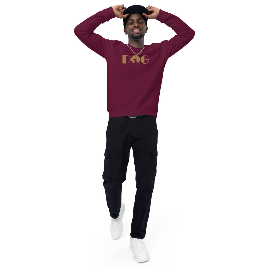 Unisex organic sweatshirt/Dog