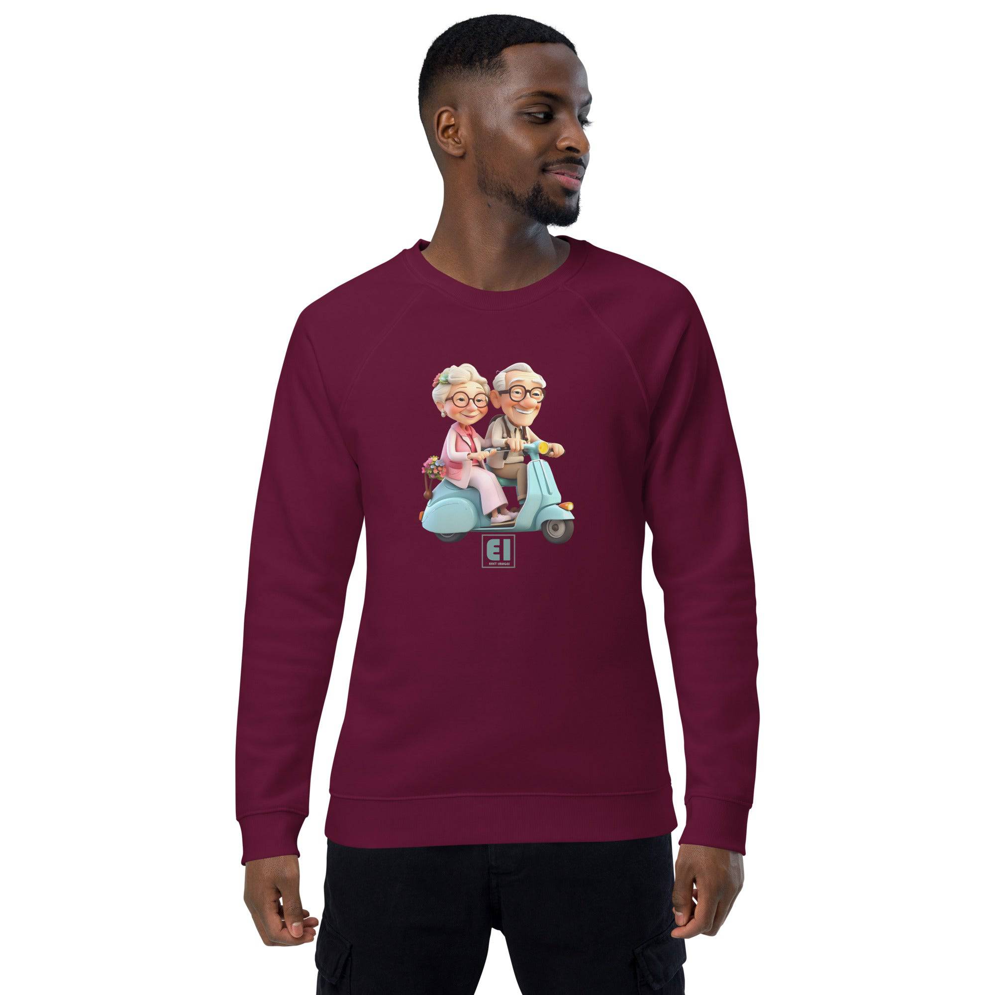 Unisex organic sweatshirt/Grandparents-Singing