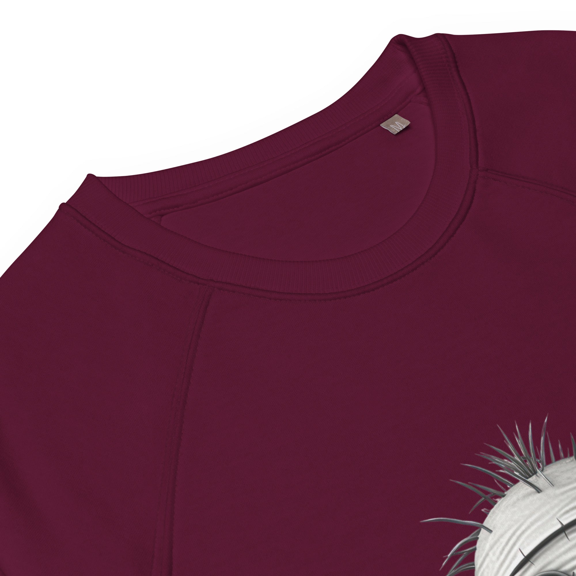 Unisex Organic Sweatshirt/Funny-Creepy-Doll
