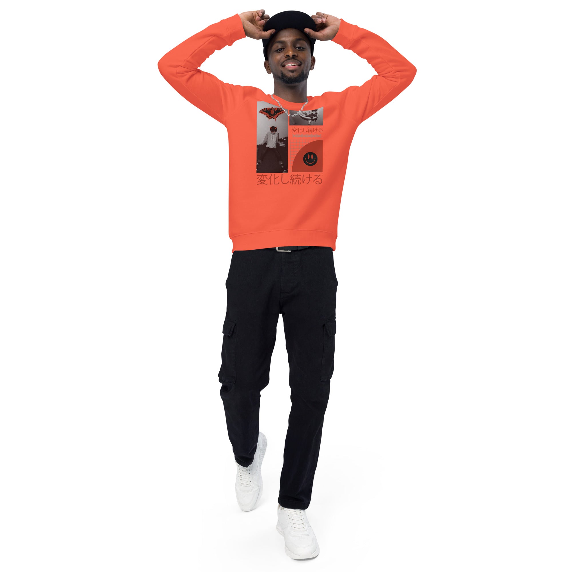 Unisex organic sweatshirt/Anime-1