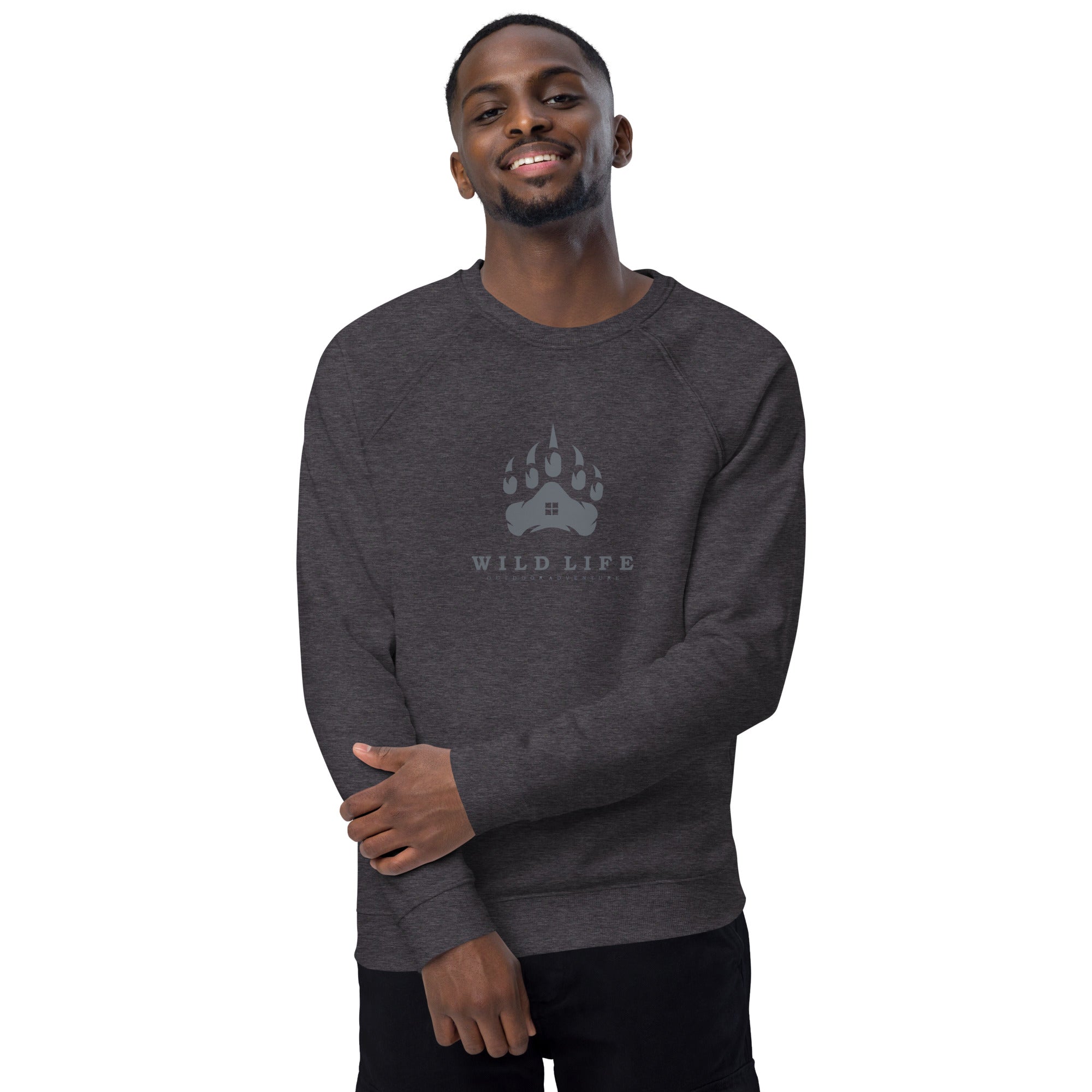 Unisex organic sweatshirt/Wild-Life