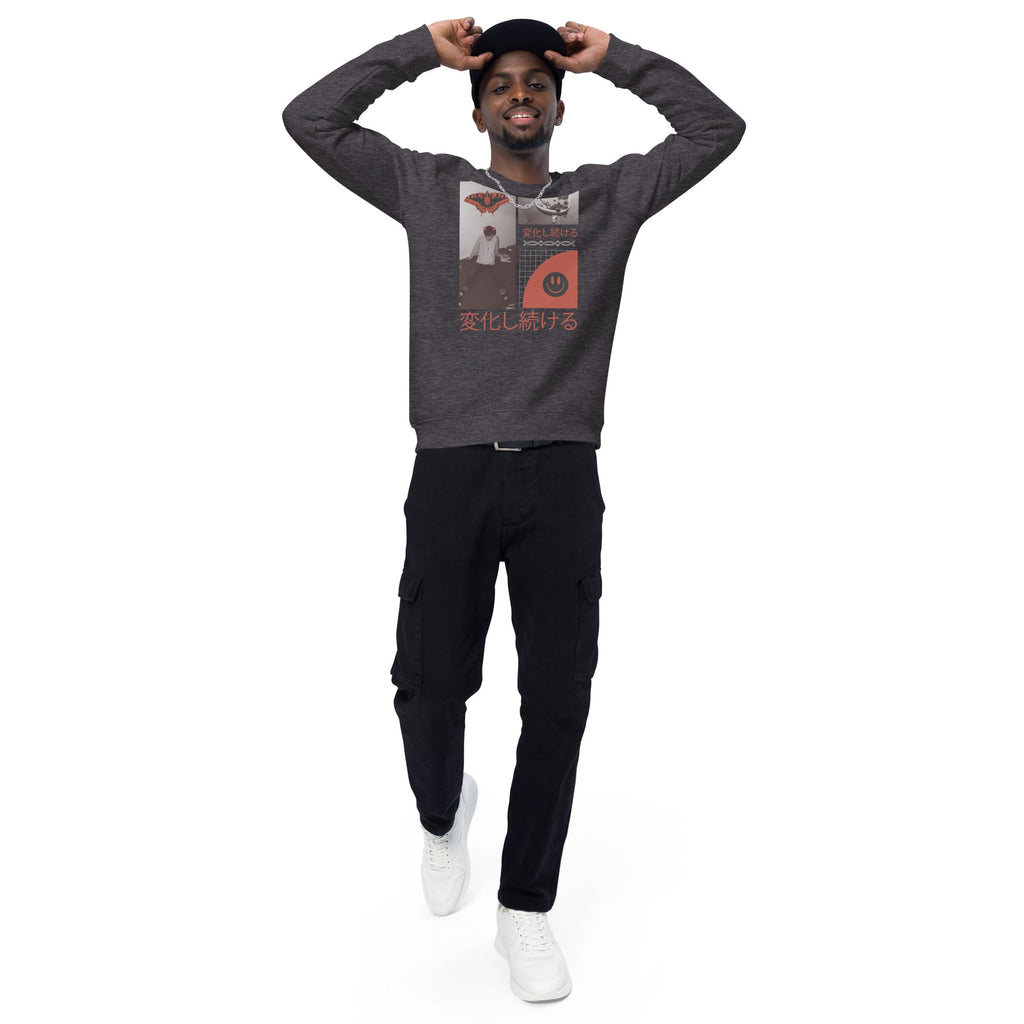 Unisex organic sweatshirt/Anime-1