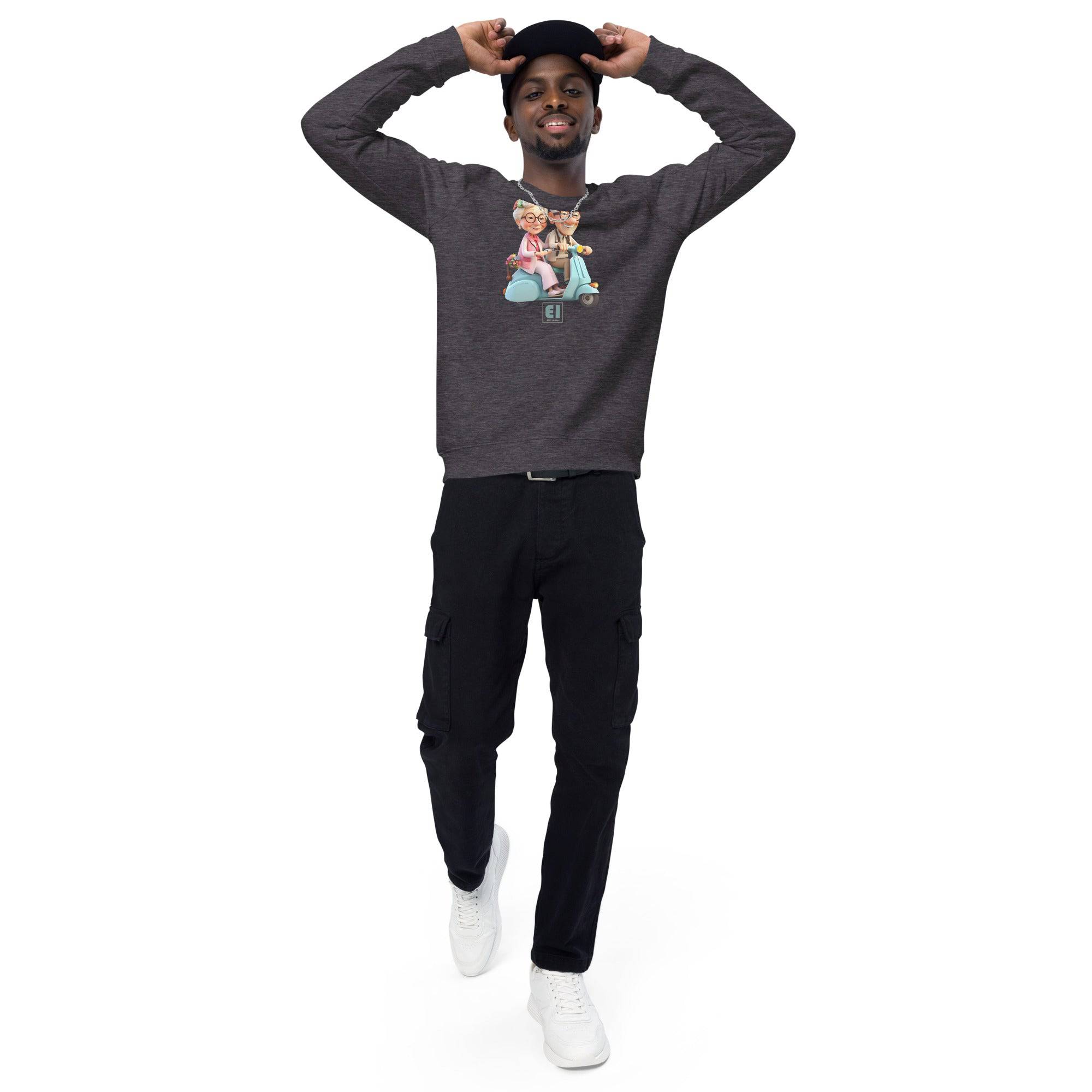 Unisex organic sweatshirt/Grandparents-Singing