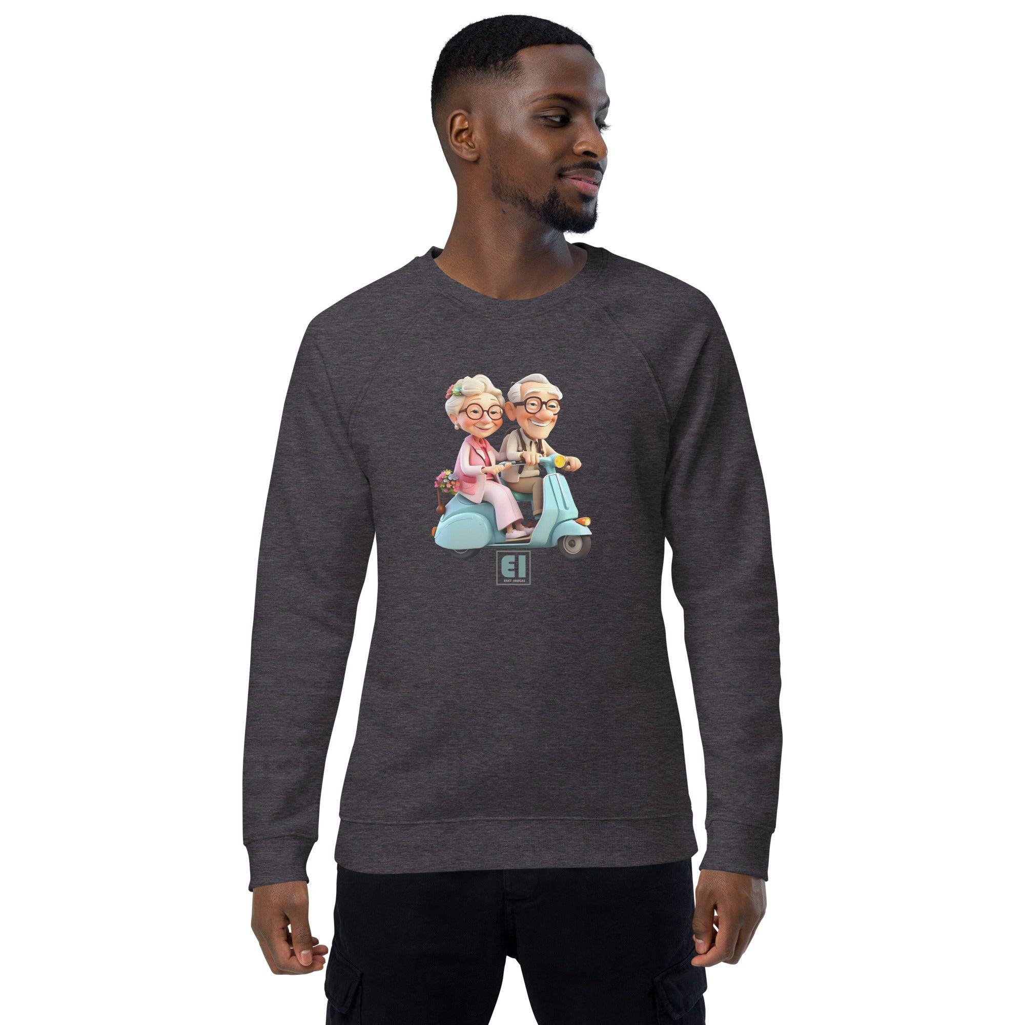 Unisex organic sweatshirt/Grandparents-Singing