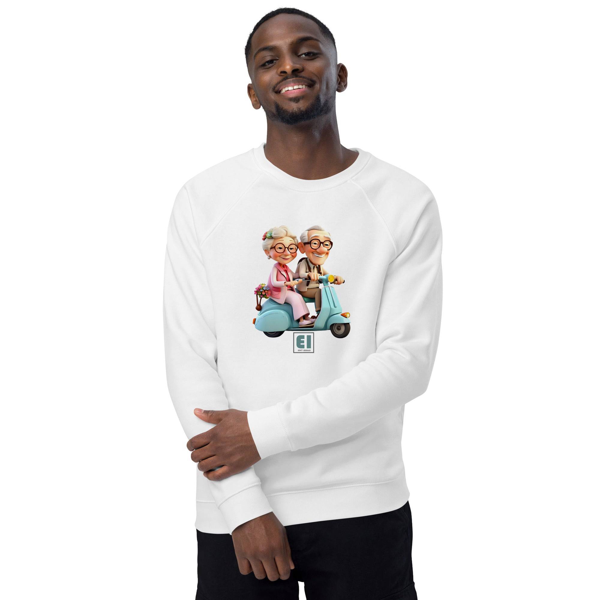 Unisex organic sweatshirt/Grandparents-Singing